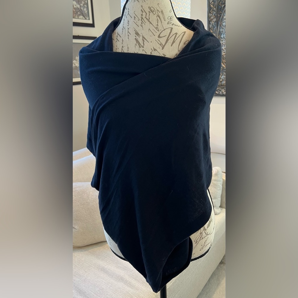 All Saints Infinity Scarf with Button Accents - Picture 10 of 10
